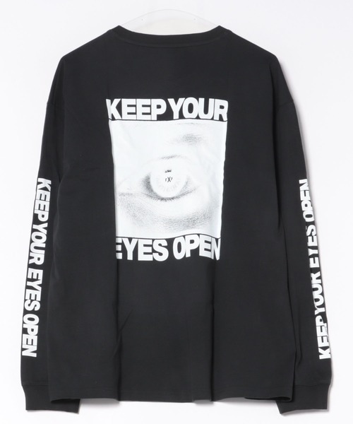 FLASH PACKER(フラッシュパッカー)の「FLASH PACKER フラッシュパッカー / リラックスシルエット Dry Silky Cotton ロングスリーブ 眼差しプリント Tシャツ ロンT // XLT-EYES(Tシャツ/カットソー・メンズ・ホワイト/ブラック/グレー・SMALL/MEDIUM/LARGE/X-LARGE)」の20枚目の写真
