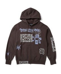 thisisneverthatジップパーカー INTL. Logo Zip Up Hoodie（パーカー）｜thisisneverthat（ディスイズ
