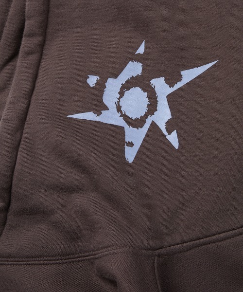 YESEYESEE(イエスアイシー)の「Scanned Zip-up Hoodie(パーカー・メンズ・ダークブラウン/ブルー系その他・M/S/XL/L)」の9枚目の写真