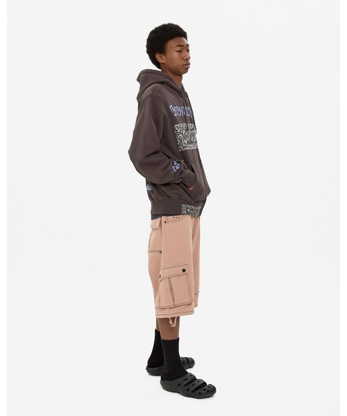 YESEYESEE(イエスアイシー)の「Scanned Zip-up Hoodie(パーカー・メンズ・ダークブラウン/ブルー系その他・M/S/XL/L)」の13枚目の写真