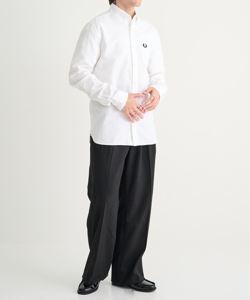 FRED PERRY(フレッドペリー)の「【FRED PERRY】OXFORD SHIRT M5516/オックスフォードシャツ(シャツ/ブラウス・メンズ・サックスブルー/ホワイト・M/S/XL/L)」の15枚目の写真