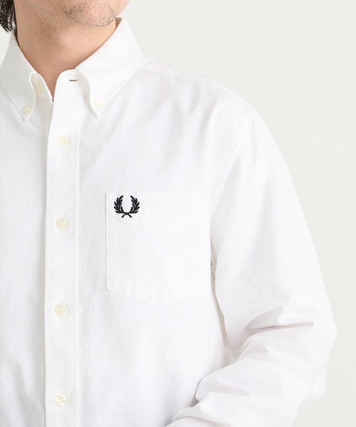 FRED PERRY(フレッドペリー)の「【FRED PERRY】OXFORD SHIRT M5516/オックスフォードシャツ(シャツ/ブラウス・メンズ・サックスブルー/ホワイト・M/S/XL/L)」の8枚目の写真