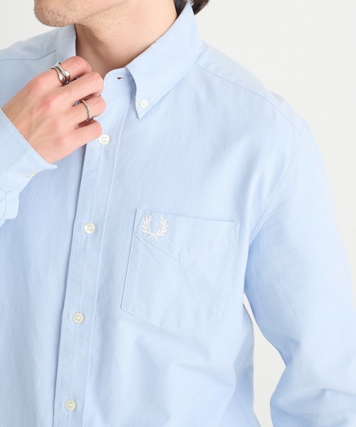 FRED PERRY(フレッドペリー)の「【FRED PERRY】OXFORD SHIRT M5516/オックスフォードシャツ(シャツ/ブラウス・メンズ・サックスブルー/ホワイト・M/S/XL/L)」の19枚目の写真