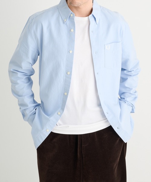 FRED PERRY(フレッドペリー)の「【FRED PERRY】OXFORD SHIRT M5516/オックスフォードシャツ(シャツ/ブラウス・メンズ・サックスブルー/ホワイト・M/S/XL/L)」の18枚目の写真