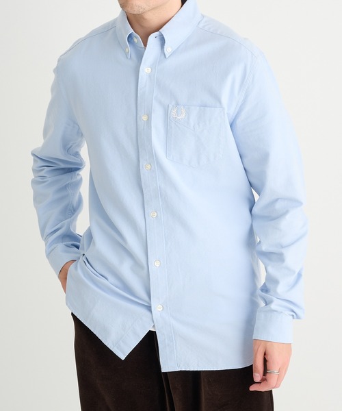 FRED PERRY(フレッドペリー)の「【FRED PERRY】OXFORD SHIRT M5516/オックスフォードシャツ(シャツ/ブラウス・メンズ・サックスブルー/ホワイト・M/S/XL/L)」の16枚目の写真