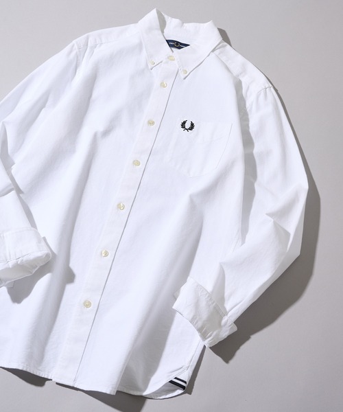 FRED PERRY(フレッドペリー)の「【FRED PERRY】OXFORD SHIRT M5516/オックスフォードシャツ(シャツ/ブラウス・メンズ・サックスブルー/ホワイト・M/S/XL/L)」の12枚目の写真