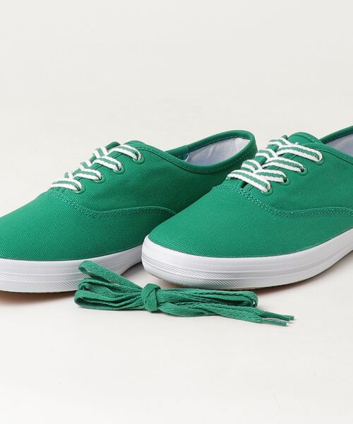 Keds(ケッズ)の「Keds ケッズ チャンピオン キャンバス グリーン(スニーカー・レディース・グリーン・23.0cm/24.0cm/24.5cm/25.0cm/22.5cm/23.5cm)」の10枚目の写真