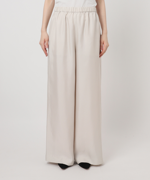 Deuxieme Classe（ドゥーズィエムクラス）の「*Si/R イージーパンツ（その他パンツ・レディース・アイボリー/ブラック・36/34/38）」の10枚目の写真