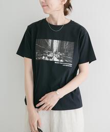 箔プリントフォトTシャツ