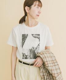 ITEMS URBANRESEARCH | 箔プリントフォトTシャツ(Tシャツ/カットソー)