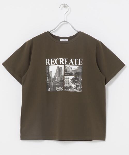 ITEMS URBANRESEARCH(アイテムズ アーバンリサーチ)の「箔プリントフォトTシャツ(Tシャツ/カットソー・レディース・ホワイト系その他/ブラウン/ホワイト/ネイビー・FREE)」の13枚目の写真