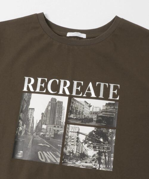 ITEMS URBANRESEARCH(アイテムズ アーバンリサーチ)の「箔プリントフォトTシャツ(Tシャツ/カットソー・レディース・ホワイト系その他/ブラウン/ホワイト/ネイビー・FREE)」の14枚目の写真