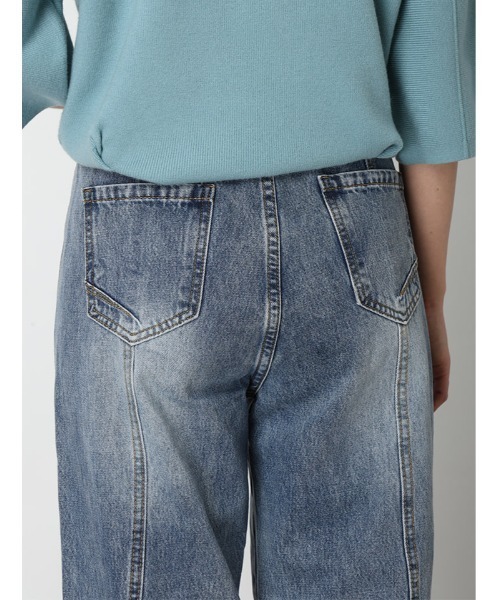 fifth（フィフス）の「フロントデザインデニム（デニムパンツ・レディース・ブルー・M）」の22枚目の写真