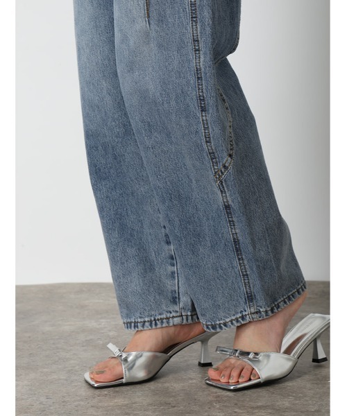 fifth（フィフス）の「フロントデザインデニム（デニムパンツ・レディース・ブルー・M）」の21枚目の写真