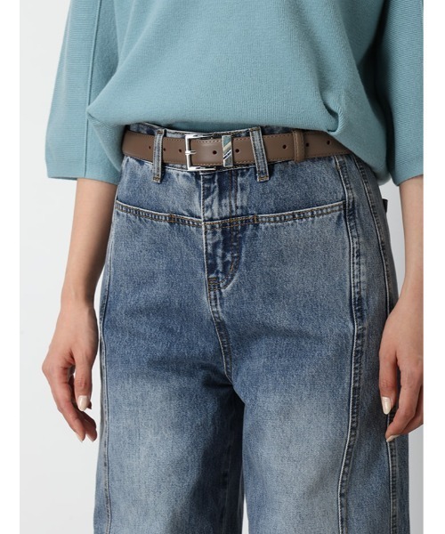 fifth（フィフス）の「フロントデザインデニム（デニムパンツ・レディース・ブルー・M）」の17枚目の写真