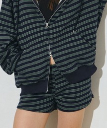 Midnight Move（ミッドナイトムーブ）の「A'GEM/9 × .kom 『MIDNIGHT MOVE/ミッドナイトムーブ』set st pants/ボーダーショートパンツ（その他パンツ）」