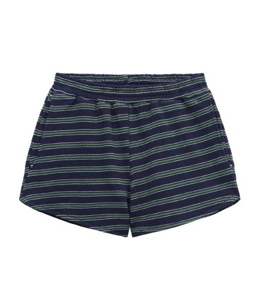 Midnight Move(ミッドナイトムーブ)の「A'GEM/9 × .kom 『MIDNIGHT MOVE/ミッドナイトムーブ』set st pants/ボーダーショートパンツ(その他パンツ・レディース・アイボリー/ネイビー・FREE)」の18枚目の写真