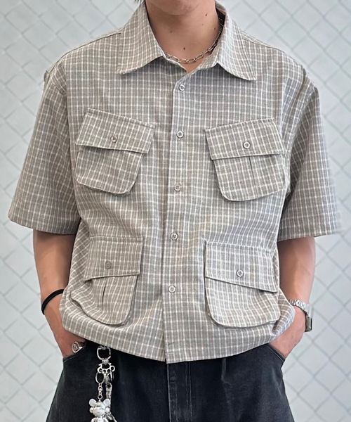 Футболка Military Like Check Shirt