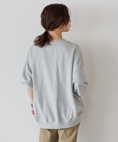 HEART MARKET(ハートマーケット)の「ふんわり裾ギャザー裏毛カーディガン(カーディガン/ボレロ・レディース・ブラック/レッド/ナチュラル/グレー・FREE)」の8枚目の写真