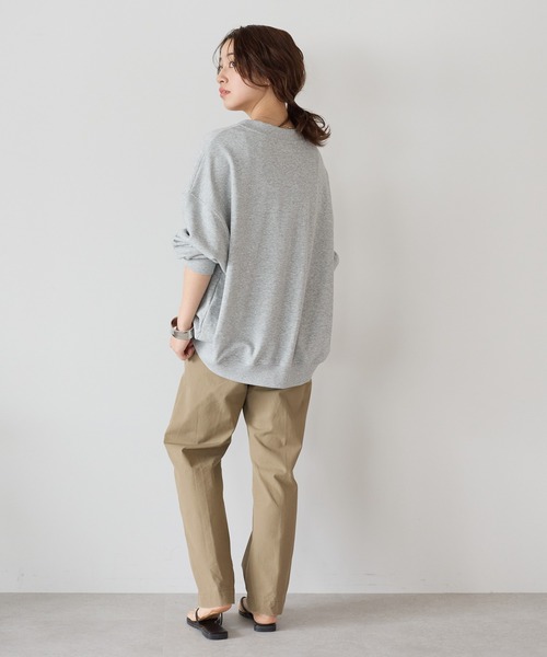 HEART MARKET(ハートマーケット)の「ふんわり裾ギャザー裏毛カーディガン(カーディガン/ボレロ・レディース・ブラック/レッド/ナチュラル/グレー・FREE)」の17枚目の写真