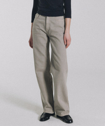 Kanto dyed pants (beige)