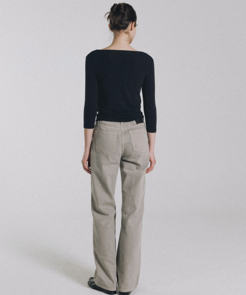 ANDNEEDS(アンドニーズ)の「Kanto dyed pants (beige)(その他パンツ・レディース・その他・SMALL/MEDIUM/LARGE)」の4枚目の写真