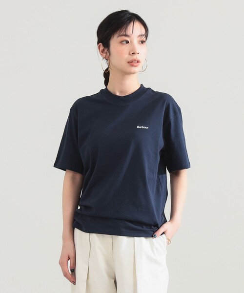 Demi-Luxe BEAMS(デミルクス ビームス)の「Barbour / DALTON ロゴ Tシャツ(Tシャツ/カットソー・レディース・ホワイト/ネイビー/ブラック・34)」の17枚目の写真