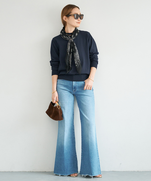 Deuxieme Classe（ドゥーズィエムクラス）の「【HIMALAYAN CASHMERE/ヒマラヤン カシミヤ】COMPANY CLASSIC BANDA（ストール/ショール・レディース・ブラウン/ブラック・FREE）」の4枚目の写真