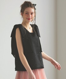 MERAKI | ツイードリボンジレ(ベスト)