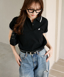 マリークワント  トップス  ブラック MARY QUANT｜マリークワントのトップス（ブラック/黒色系）通販 - ZOZOTOWN
