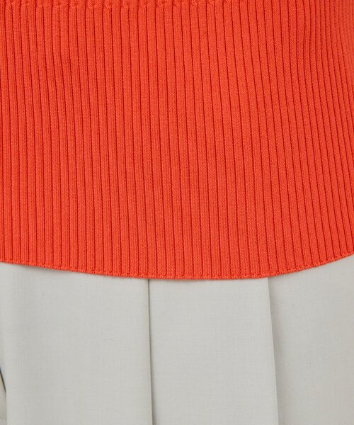 GALLARDAGALANTE(ガリャルダガランテ)の「ランダムリブニット(ニット/セーター・レディース・ブラック/オレンジ・FREE)」の20枚目の写真