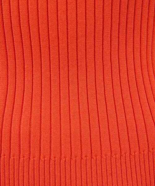 GALLARDAGALANTE(ガリャルダガランテ)の「ランダムリブニット(ニット/セーター・レディース・ブラック/オレンジ・FREE)」の21枚目の写真