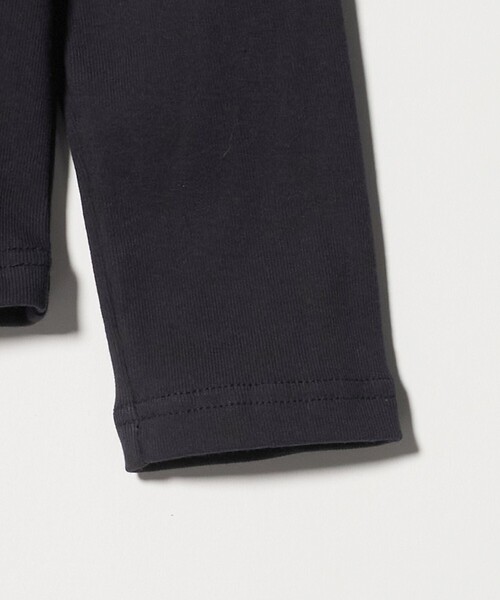 UNITED ARROWS（ユナイテッドアローズ）の「コットン フライス ヘンリーネック ロング Tシャツ（Tシャツ/カットソー・レディース・オフホワイト/ネイビー・FREE）」の10枚目の写真