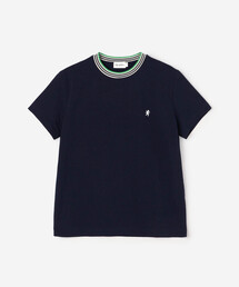 Gymphlex | クルーネック ラインTシャツ WOMEN