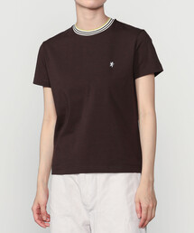 Gymphlex | クルーネック ラインTシャツ WOMEN