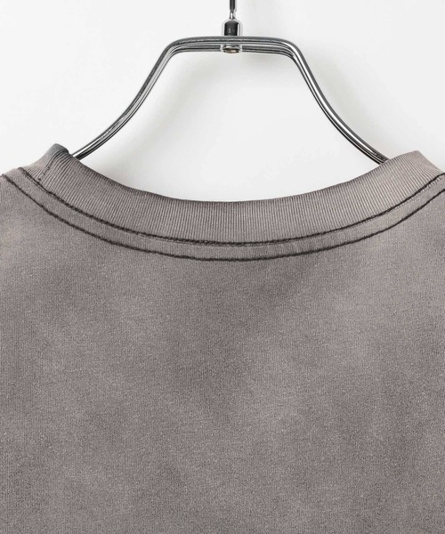 LAND MUSEUM(ランドミュージアム)の「LAND MUSEUM/グラデダメージTシャツ(Tシャツ/カットソー・メンズ・チャコール・LARGE/MEDIUM)」の16枚目の写真