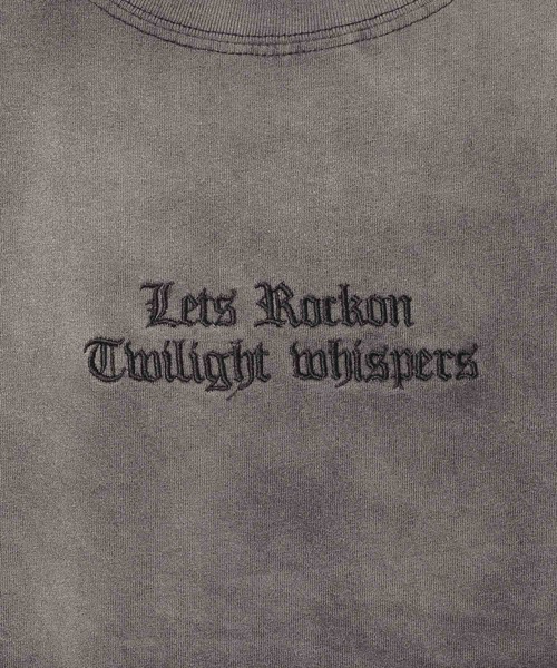 LAND MUSEUM(ランドミュージアム)の「LAND MUSEUM/グラデダメージTシャツ(Tシャツ/カットソー・メンズ・チャコール・LARGE/MEDIUM)」の17枚目の写真