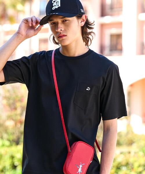 DRESSTERIOR(ドレステリア)の「【接触冷感/抗菌防臭/消臭】ICE CLEAR COTTON ポケットTシャツ(Tシャツ/カットソー・メンズ・ホワイト/ブラウン系その他/ブラック/ネイビー/ダークグレー/ピンク・90/94/92/91)」の18枚目の写真