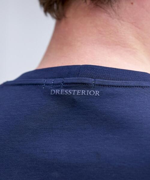 DRESSTERIOR(ドレステリア)の「【接触冷感/抗菌防臭/消臭】ICE CLEAR COTTON ポケットTシャツ(Tシャツ/カットソー・メンズ・ホワイト/ブラウン系その他/ブラック/ネイビー/ダークグレー/ピンク・90/94/92/91)」の9枚目の写真