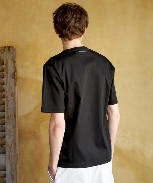 DRESSTERIOR(ドレステリア)の「【接触冷感/抗菌防臭/消臭】ICE CLEAR COTTON ポケットTシャツ(Tシャツ/カットソー・メンズ・ホワイト/ブラウン系その他/ブラック/ネイビー/ダークグレー/ピンク・90/94/92/91)」の13枚目の写真