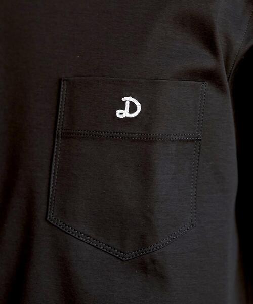 DRESSTERIOR(ドレステリア)の「【接触冷感/抗菌防臭/消臭】ICE CLEAR COTTON ポケットTシャツ(Tシャツ/カットソー・メンズ・ホワイト/ブラウン系その他/ブラック/ネイビー/ダークグレー/ピンク・90/94/92/91)」の14枚目の写真