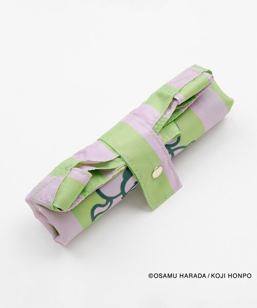 BIRTHDAY BAR（バースデイバー）の「OSAMU STRIPE ショッピングトートバッグ（トートバッグ・レディース・グリーン/ブルー/ピンク・0）」の6枚目の写真