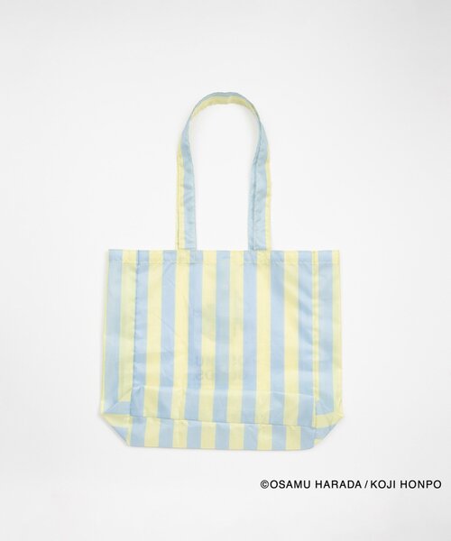 BIRTHDAY BAR（バースデイバー）の「OSAMU STRIPE ショッピングトートバッグ（トートバッグ・レディース・グリーン/ブルー/ピンク・0）」の8枚目の写真