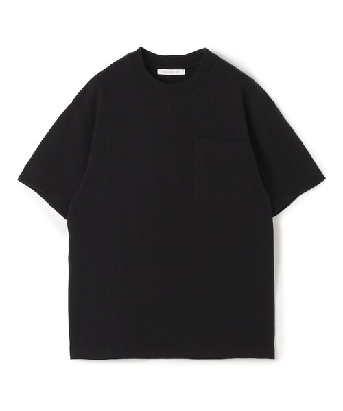 GALERIE VIE(ギャルリー ヴィー)の「コットン吊り天竺 ハーフスリーブプルオーバー(Tシャツ/カットソー・レディース・ブラック/ホワイト/ネイビー・FREE)」の3枚目の写真