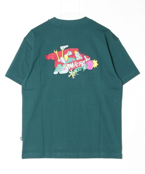 NEW BALANCE（ニューバランス）の「【別注】ニューバランス New Balance Toy Box T-Shirt 限定コラボ（Tシャツ/カットソー・メンズ・ブラック/ホワイト/ダークグリーン・L/3L/S/M/LL）」の14枚目の写真