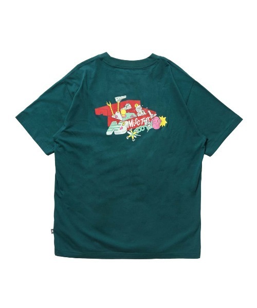 NEW BALANCE（ニューバランス）の「【別注】ニューバランス New Balance Toy Box T-Shirt 限定コラボ（Tシャツ/カットソー・メンズ・ブラック/ホワイト/ダークグリーン・L/3L/S/M/LL）」の7枚目の写真
