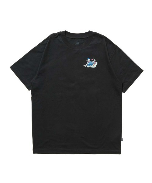NEW BALANCE（ニューバランス）の「【別注】ニューバランス New Balance Toy Box T-Shirt 限定コラボ（Tシャツ/カットソー・メンズ・ブラック/ホワイト/ダークグリーン・L/3L/S/M/LL）」の12枚目の写真
