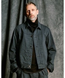 wjk（ダヴルジェイケイ）の「denim jacket type1 (OW)（デニムジャケット）」