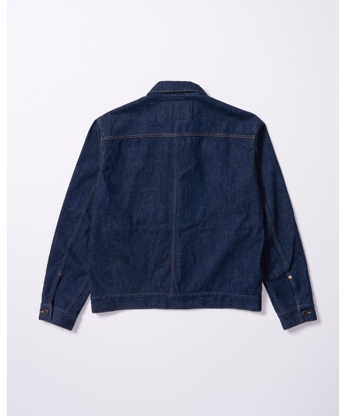 wjk（ダヴルジェイケイ）の「denim jacket type1 (OW)（デニムジャケット・メンズ・チャコールグレー/インディゴブルー・SMALL/MEDIUM/LARGE/X-LARGE）」の8枚目の写真