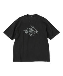 WMC（ダブリューエムシー）の「ウォッシュドウォールマークティーシャツ_CHARCOAL GREY（Tシャツ/カットソー）」
